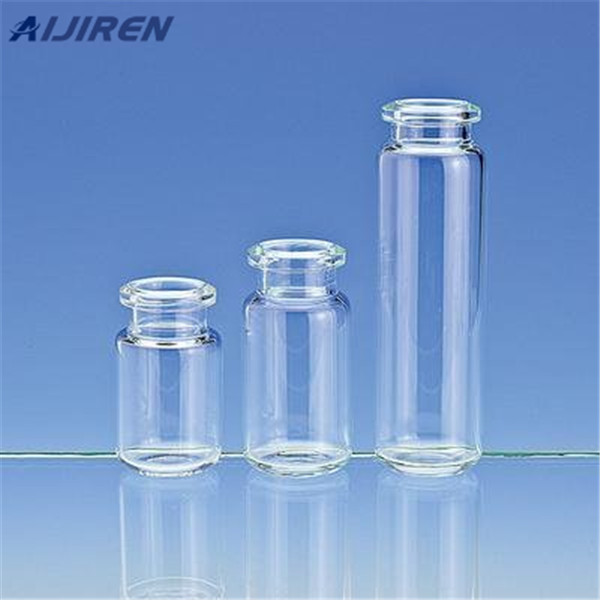 Alibaba 20ml crimp top headspace glass vials in borosil for GC